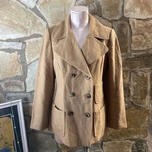 Vintage Gino Rossi x Andrews Camel Hair Jacket